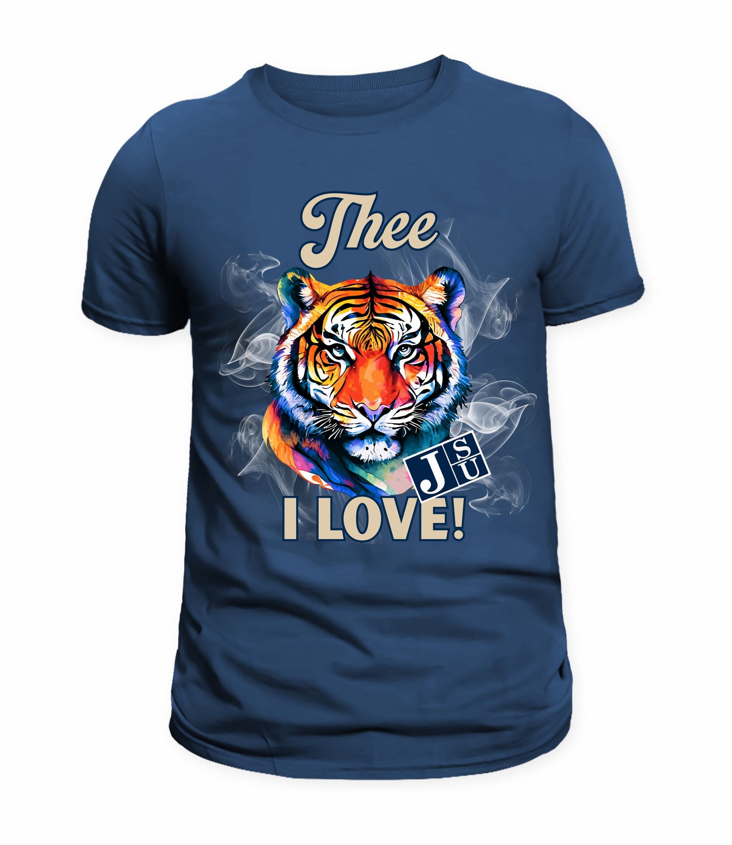 JSU - Tiger color splash