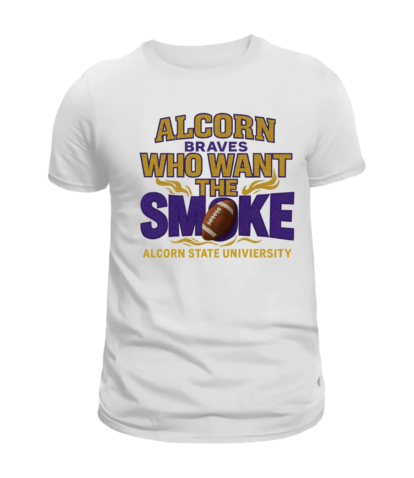 "ALCORN BRAVES WHO WANT THE SMOKE