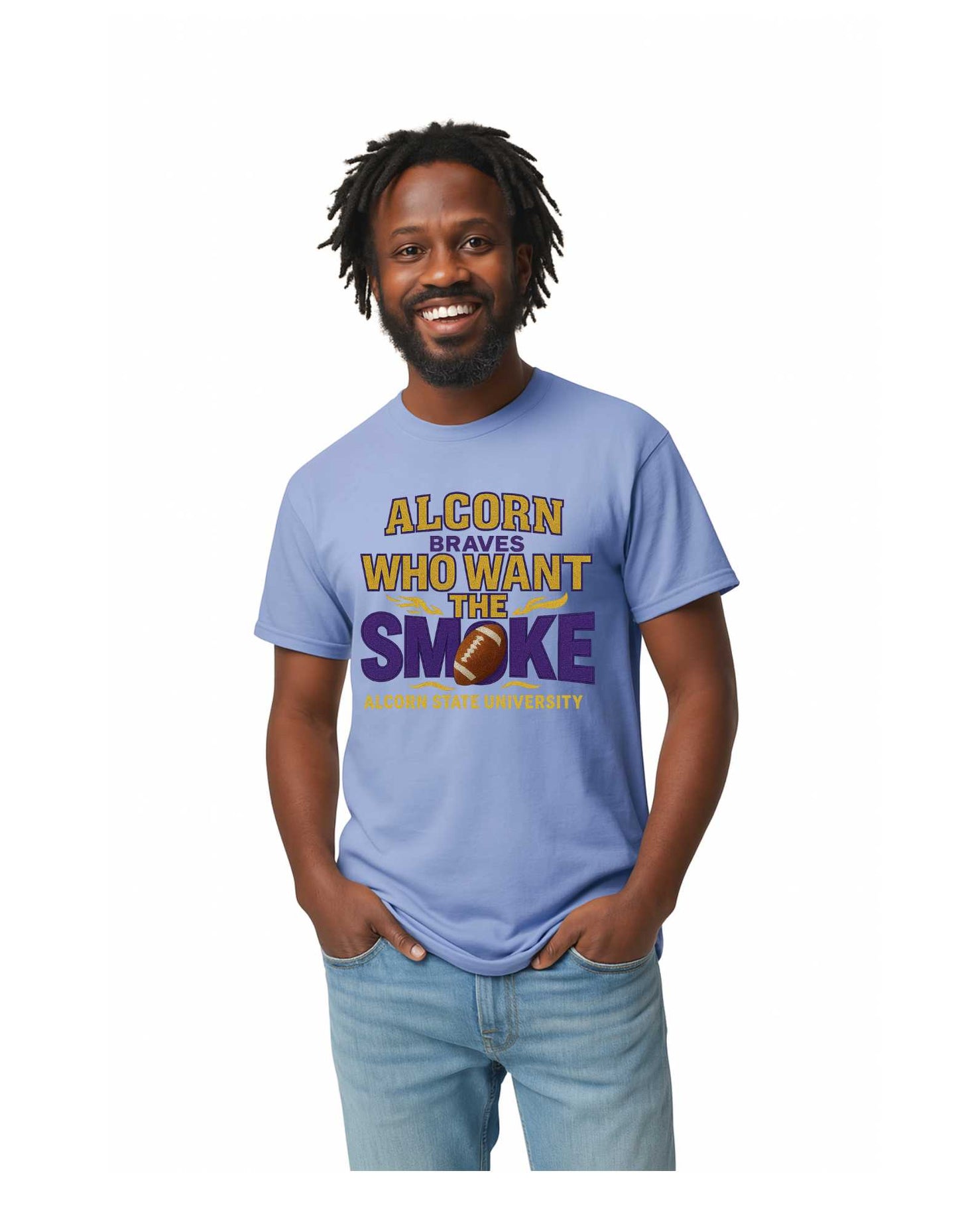 "ALCORN BRAVES WHO WANT THE SMOKE