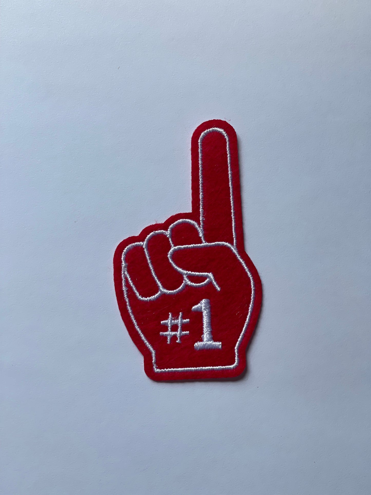 Finger GameDay Hat Patch