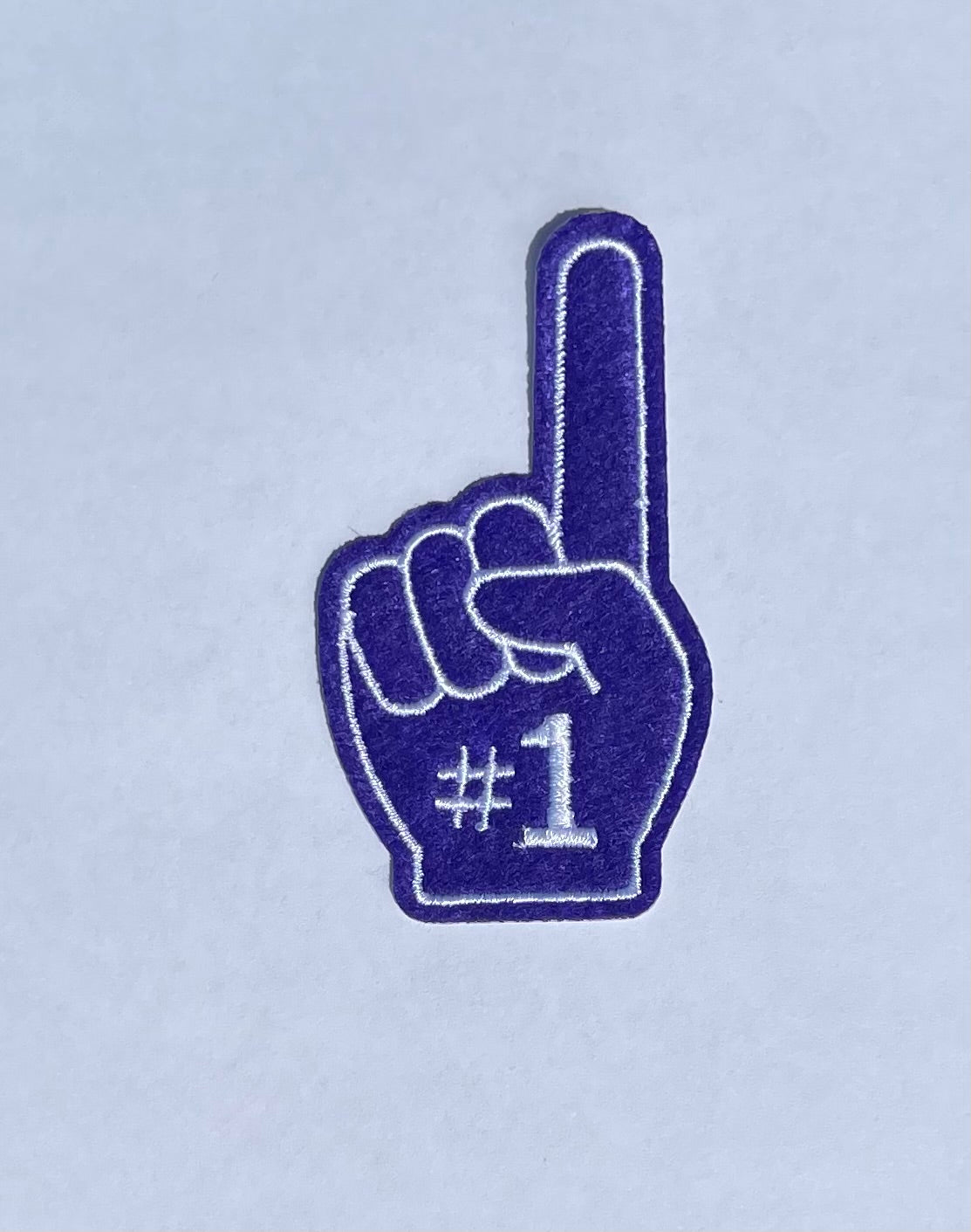 Finger GameDay Hat Patch