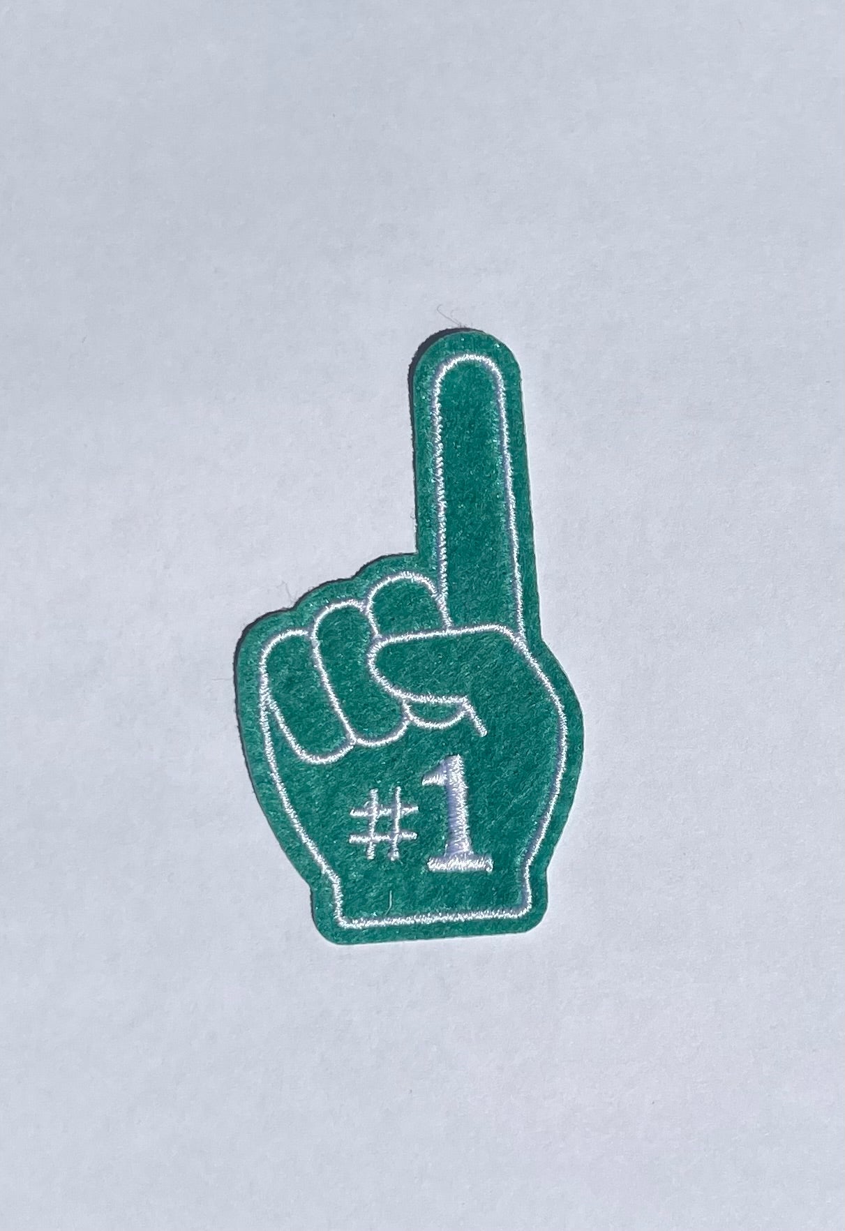 Finger GameDay Hat Patch