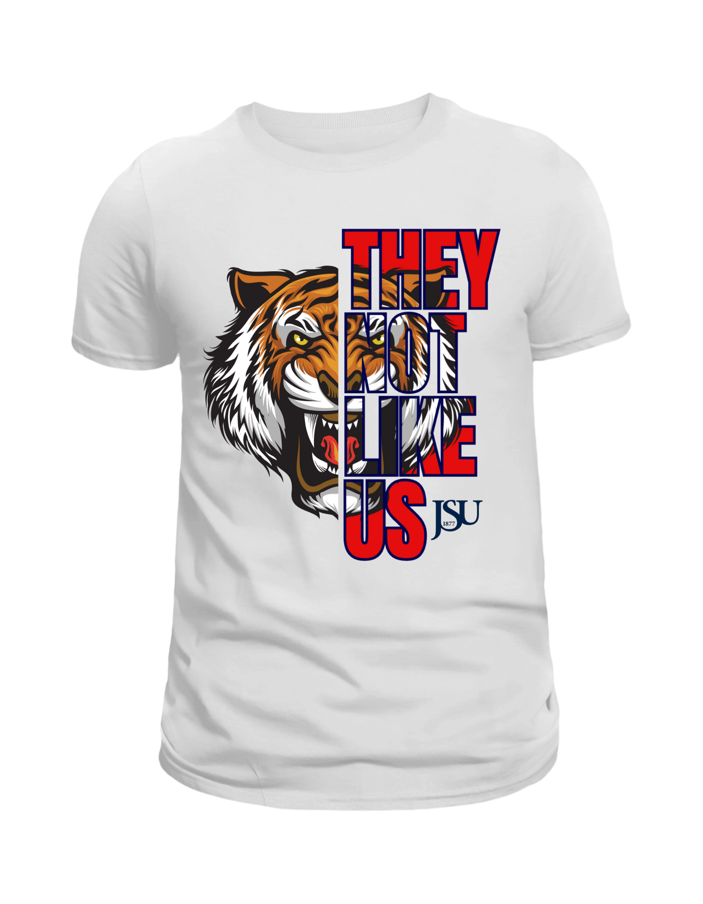 "They Not Like Us – JSU Tiger Pride" T-Shirt