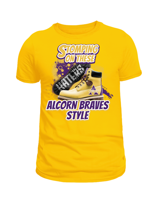 Stomping on these Haters Alcorn Braves Style