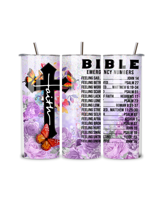 Faith & Bible Verses Inspirational Tumbler