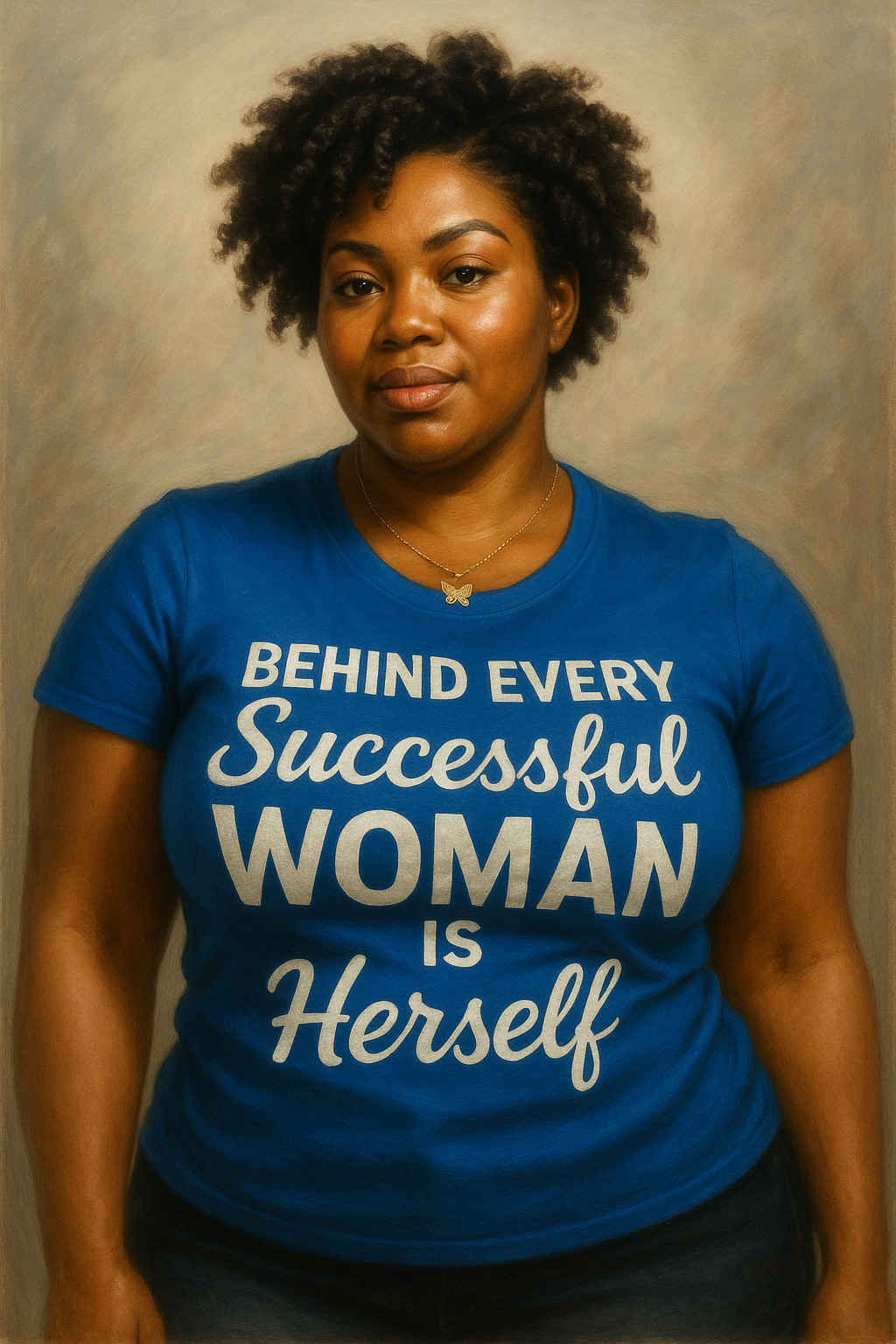 BEHIND EVERY SUCCESSFUL WOMAN...