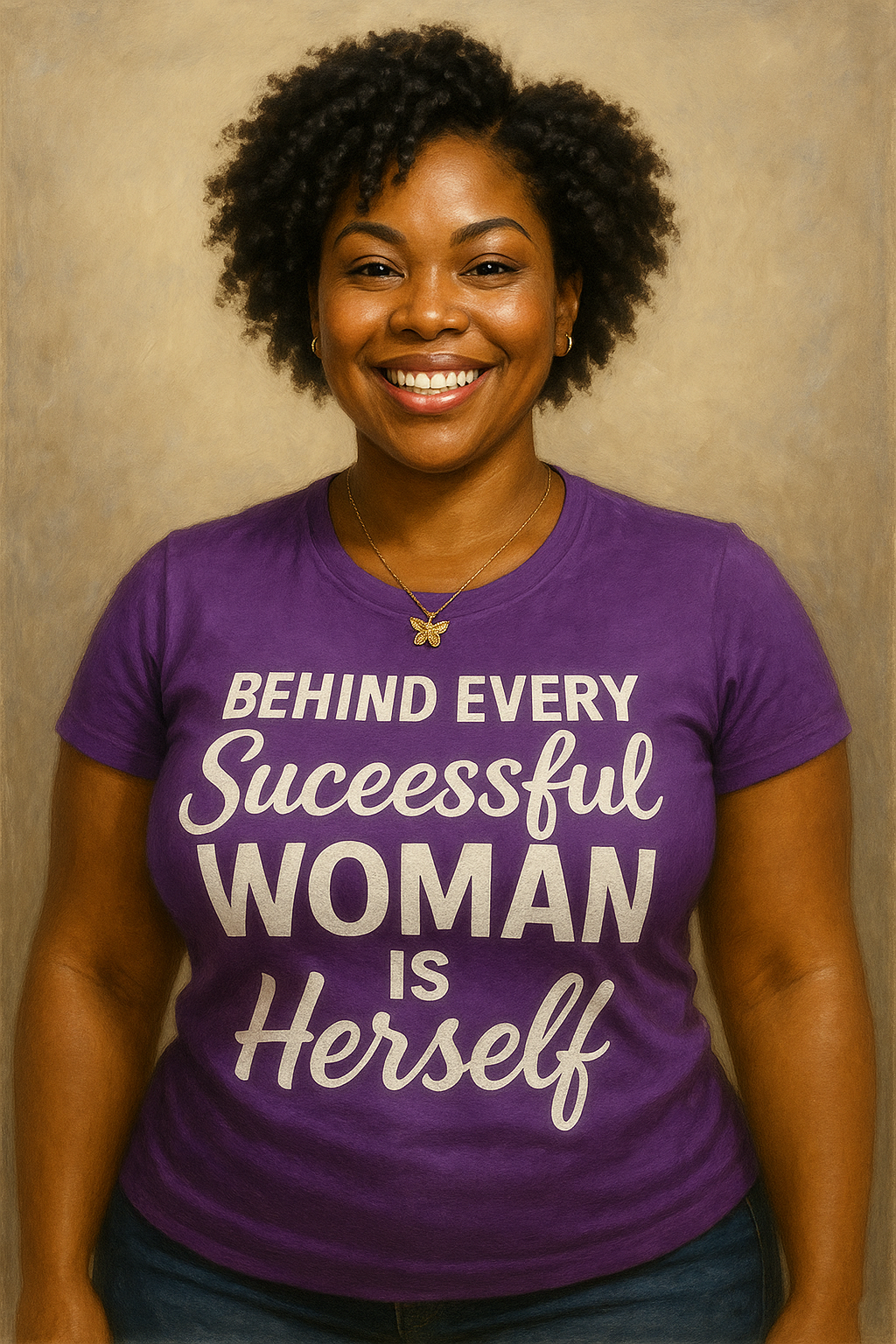 BEHIND EVERY SUCCESSFUL WOMAN...