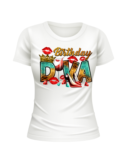 "Birthday Diva " T-Shirt