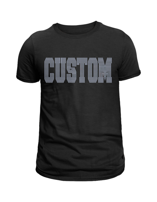 Custom Bling Spangle T-Shirt