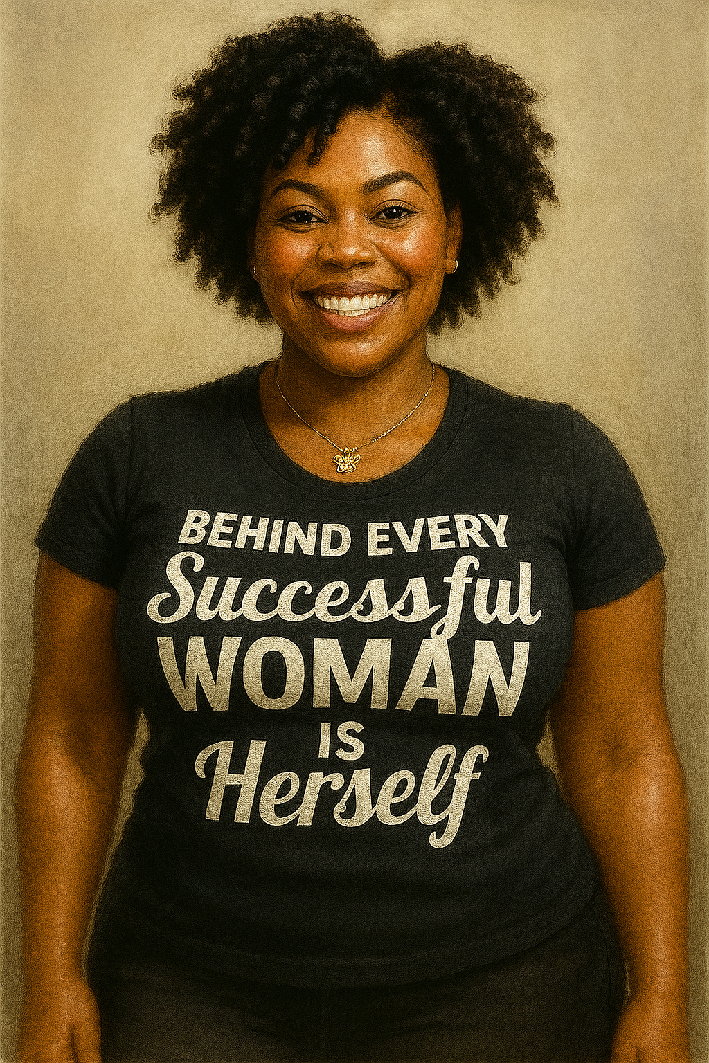 BEHIND EVERY SUCCESSFUL WOMAN...