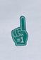 Finger GameDay Hat Patch