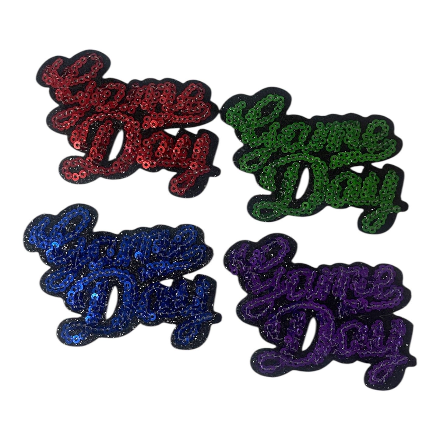 SEQUIN GAMEDAY HAT PATCH