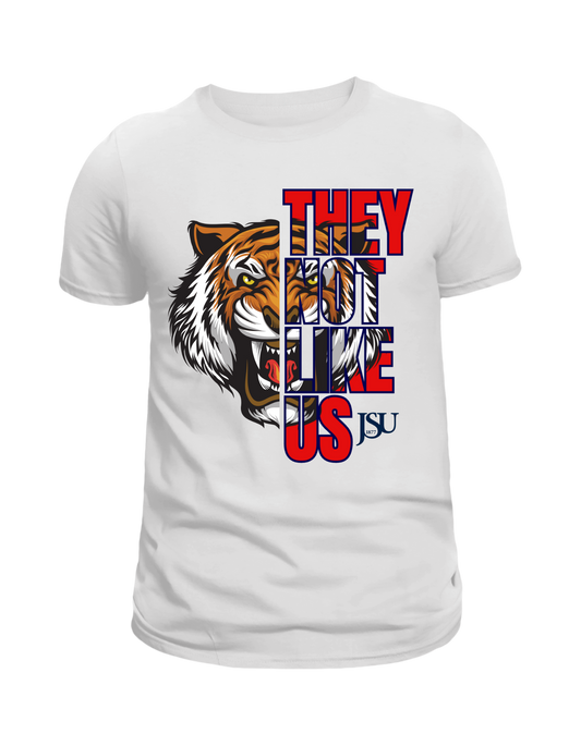 "They Not Like Us – JSU Tiger Pride" T-Shirt