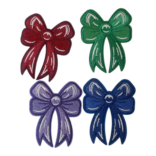 BOW with a hint of WHITE HAT PATCH