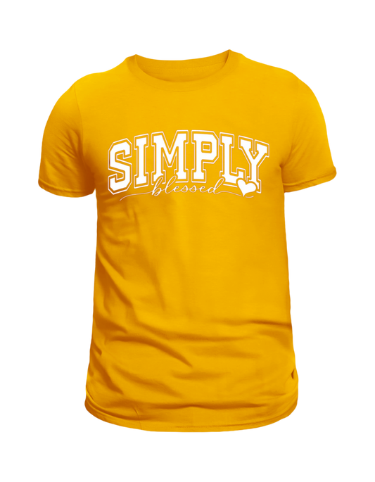 "Simply Blessed" T-Shirt