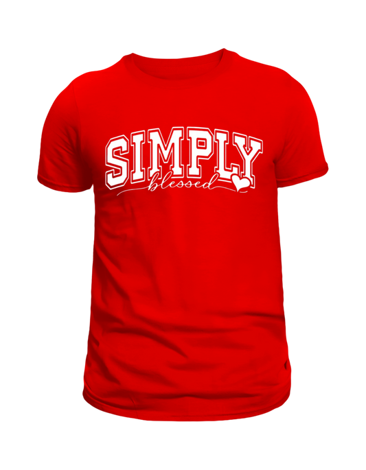 "Simply Blessed" T-Shirt