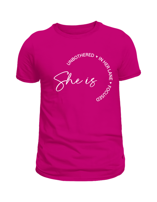 "She Is" Empowerment T-Shirt