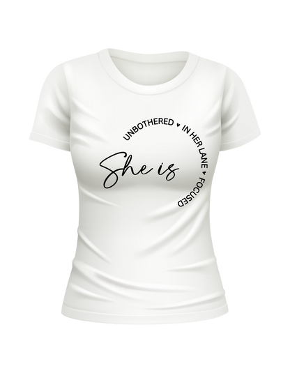 "She Is" Empowerment T-Shirt